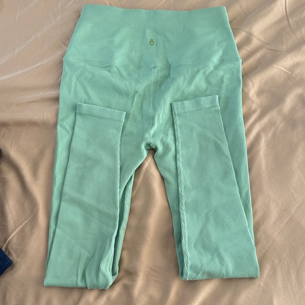 Spiritual Gangster Mint Green Leggings